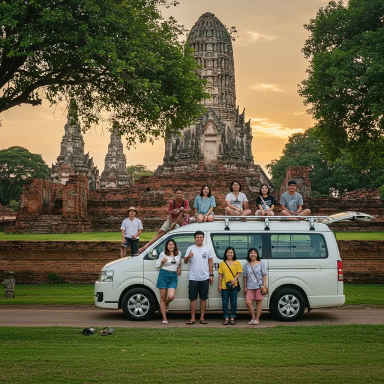 เช่ารถตู้ไปอยุธยา เที่ยวสบาย สไตล์ส่วนตัว คุ้มค่าทุกเส้นทาง